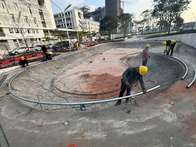 極限運(yùn)動場地施工 極限運(yùn)動場地施工