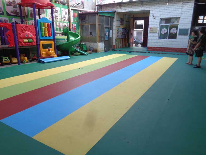山西省運城市幼兒園室外地板
