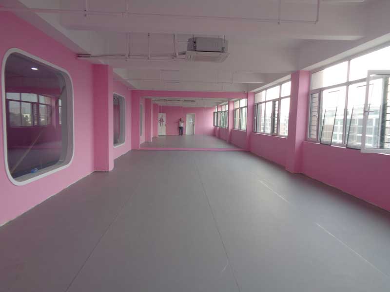 山東省濟寧市婷婷舞蹈學(xué)校舞蹈教室地板