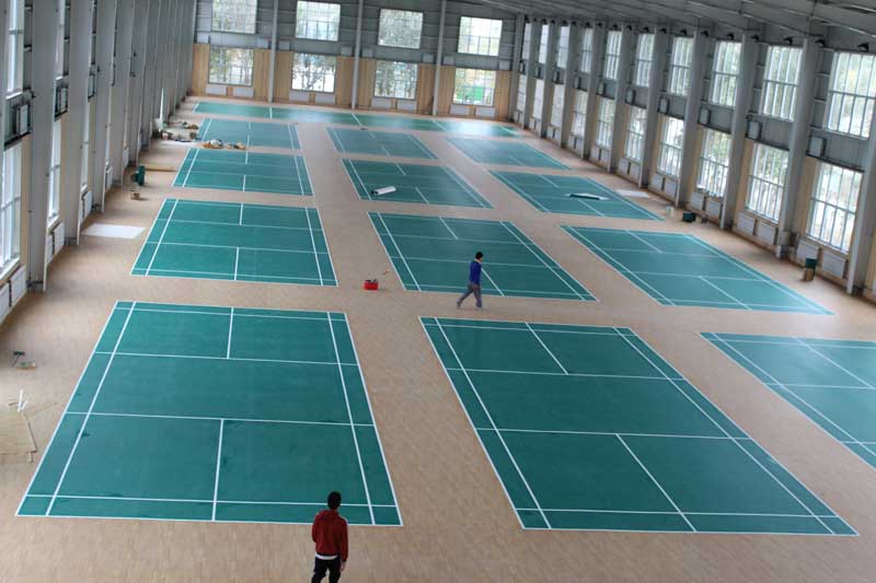 運動地板生產廠家 羽毛球館地板是什么材料好